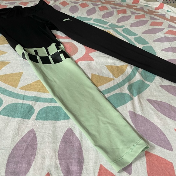 Puma Color Block Leggings - Picture 2 of 8